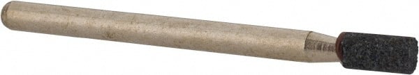 Grier Abrasives - 1/8 x 1/4" Head Diam x Thickness, W144, Cylinder, Aluminum Oxide Mounted Point - Benchmark Tooling