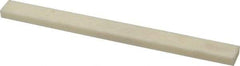 Norton - 150 Grit Aluminum Oxide Rectangular Polishing Stone - Very Fine Grade, 1/2" Wide x 6" Long x 1/4" Thick, Oil Filled - Benchmark Tooling