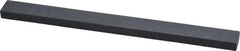 Norton - 240 Grit Silicon Carbide Rectangular Polishing Stone - Very Fine Grade, 1/2" Wide x 6" Long x 1/4" Thick - Benchmark Tooling