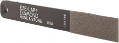 Eze Lap - Coarse, 2" Length of Cut, Single End Diamond Hone - 250 Grit, 3/4" Wide x 3/16" High - Benchmark Tooling