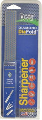 DMT - Coarse Grade, Diamond Whetstone Sharpener - 325 Grit, 45 Micron, Diamond Area 4.3" Long x 1" Wide, 9-1/2" Open Length, 5" Closed Length - Benchmark Tooling