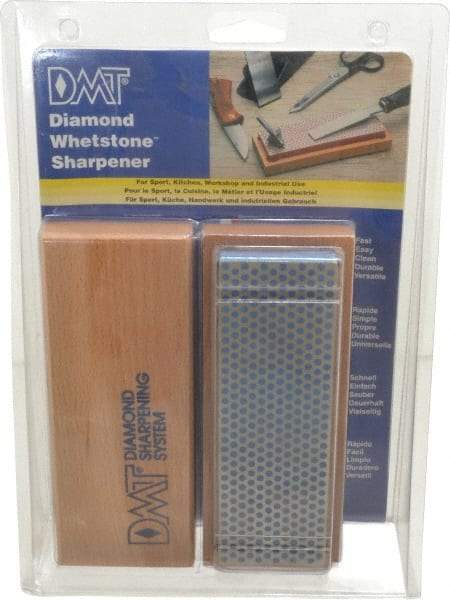 DMT - 6" Long x 2" Wide x 3/4" Thick, Diam ond Sharpening Stone - Rectangle, 325 Grit, Coarse Grade - Benchmark Tooling