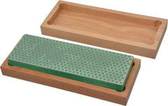 DMT - 6" Long x 2" Wide x 3/4" Thick, Diam ond Sharpening Stone - Rectangle, 1200 Grit, Extra Fine Grade - Benchmark Tooling