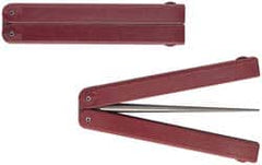 DMT - 9-1/2" OAL Fine Knife Sharpener Diamond File - 1/4" Wide, 4-3/16 LOC, Red, 600 Grit - Benchmark Tooling