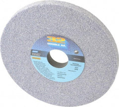 Norton - 7" Diam x 1-1/4" Hole x 1/2" Thick, H Hardness, 46 Grit Surface Grinding Wheel - Aluminum Oxide, Type 1, Coarse Grade, 3,600 Max RPM, Vitrified Bond, No Recess - Benchmark Tooling