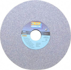 Norton - 8" Diam x 1-1/4" Hole x 1/2" Thick, I Hardness, 46 Grit Surface Grinding Wheel - Aluminum Oxide, Type 1, Coarse Grade, 3,105 Max RPM, Vitrified Bond, No Recess - Benchmark Tooling