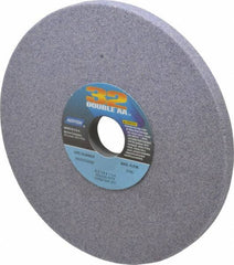 Norton - 8" Diam x 1-1/4" Hole x 1/2" Thick, I Hardness, 46 Grit Surface Grinding Wheel - Aluminum Oxide, Type 1, Coarse Grade, 3,105 Max RPM, Vitrified Bond, No Recess - Benchmark Tooling