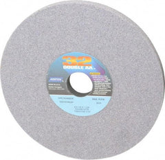 Norton - 8" Diam x 1-1/4" Hole x 1/2" Thick, I Hardness, 60 Grit Surface Grinding Wheel - Aluminum Oxide, Type 1, Medium Grade, 3,600 Max RPM, Vitrified Bond, No Recess - Benchmark Tooling