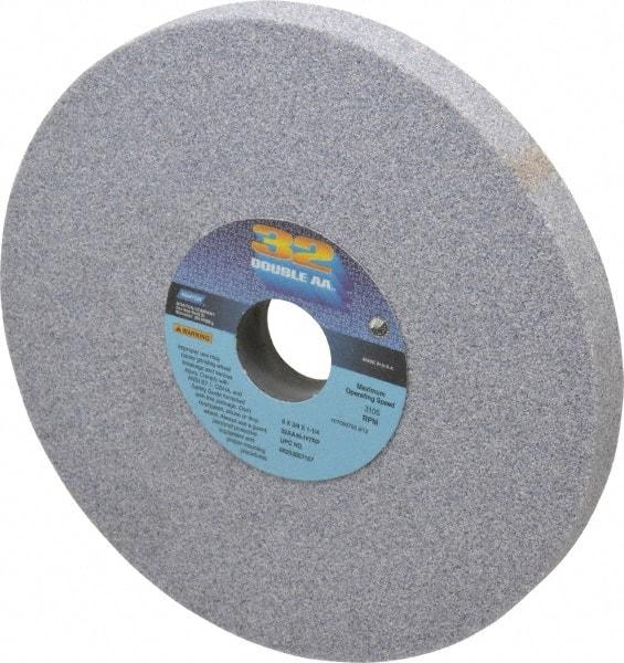 Norton - 8" Diam x 1-1/4" Hole x 3/4" Thick, I Hardness, 46 Grit Surface Grinding Wheel - Aluminum Oxide, Type 1, Coarse Grade, 3,105 Max RPM, Vitrified Bond, No Recess - Benchmark Tooling