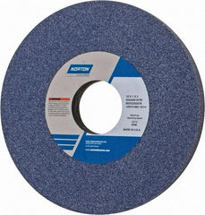 Norton - 12" Diam x 3" Hole x 1" Thick, I Hardness, 60 Grit Surface Grinding Wheel - Aluminum Oxide, Type 1, Medium Grade, 2,070 Max RPM, Vitrified Bond, No Recess - Benchmark Tooling