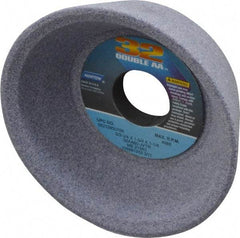 Norton - 5" Diam, 1-1/4" Hole Size, 1-3/4" Overall Thickness, 60 Grit, Type 11 Tool & Cutter Grinding Wheel - Medium Grade, Aluminum Oxide, K Hardness, Vitrified Bond, 4,585 RPM - Benchmark Tooling