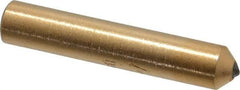 Norton - 1/2 Carat Single Point Diamond Dresser - 2" Long x 3/8" Shank Diam - Benchmark Tooling