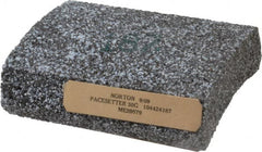 Norton - 5" Wide x 6" High x 1-1/2" Thick Grinding Segment - 30 Grit, Hardness G, Blue Print No. ME20579 - Benchmark Tooling
