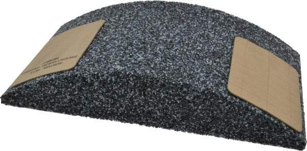 Norton - 11-1/4" Wide x 6" High x 2-1/4" Thick Grinding Segment - 24 Grit, Hardness F, Blue Print No. ME30777 - Benchmark Tooling