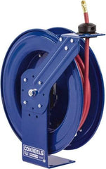 CoxReels - 35' Spring Retractable Hose Reel - 300 psi, Hose Included - Benchmark Tooling