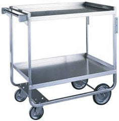 Lakeside - 650 Lb Capacity, 22-3/8" Wide x 54-5/8" Long x 37" High Standard Utility Cart - Benchmark Tooling