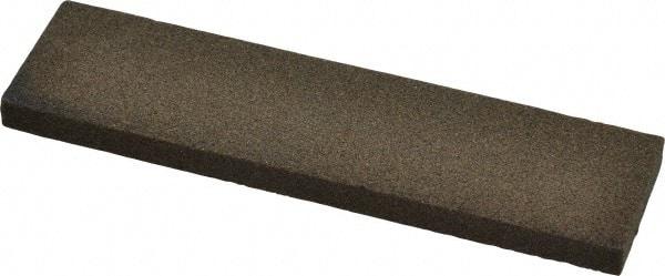 Norton - 4" Long x 1" Wide x 1/4" Thick, Aluminum Oxide Sharpening Stone - Rectangle, Coarse Grade - Benchmark Tooling