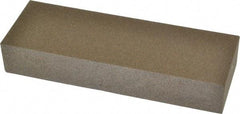 Norton - 6" Long x 2" Wide x 1" Thick, Aluminum Oxide Sharpening Stone - Rectangle, Coarse Grade - Benchmark Tooling