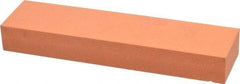 Norton - 8" Long x 2" Wide x 1" Thick, Aluminum Oxide Sharpening Stone - Rectangle, Fine Grade - Benchmark Tooling