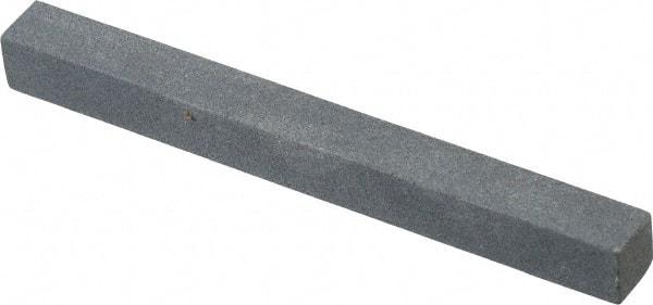 Value Collection - Square, Silicon Carbide, Toolroom Finishing Stick - 4" Long x 3/8" Wide x 3/8" Thick, Fine Grade - Benchmark Tooling