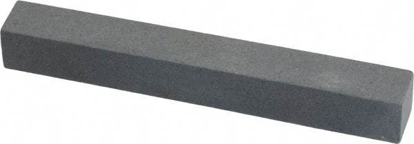 Value Collection - Square, Silicon Carbide, Toolroom Finishing Stick - 4" Long x 1/2" Wide x 1/2" Thick, Fine Grade - Benchmark Tooling