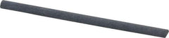 Value Collection - Half Round, Silicon Carbide, Toolroom Finishing Stick - 4" Long x 1/4" Wide, Medium Grade - Benchmark Tooling