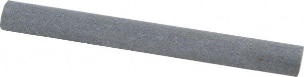 Value Collection - Half Round, Silicon Carbide, Toolroom Finishing Stick - 4" Long x 1/2" Wide, Medium Grade - Benchmark Tooling