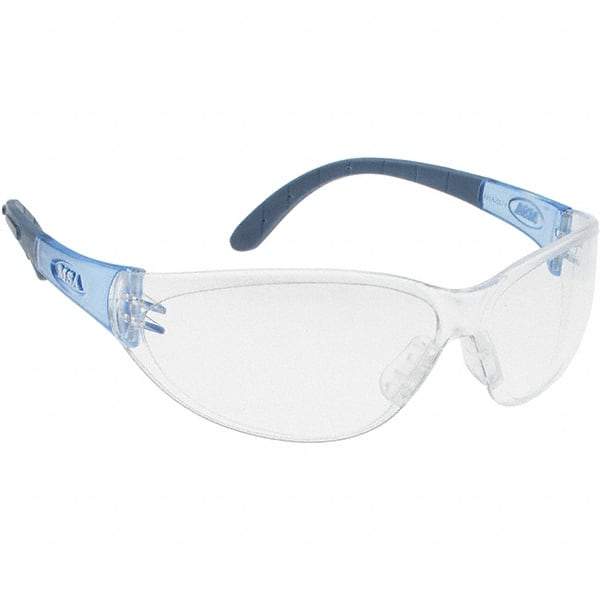 MSA - Safety Glasses - CLR A/F LENS BLU FRM ARCTIC ELITE SFTY GLASSES - Benchmark Tooling