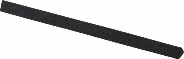 Value Collection - Three Square, Silicon Carbide, Toolroom Finishing Stick - 4" Long x 1/4" Wide, Medium Grade - Benchmark Tooling