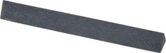 Value Collection - Three Square, Silicon Carbide, Toolroom Finishing Stick - 4" Long x 1/2" Wide, Fine Grade - Benchmark Tooling