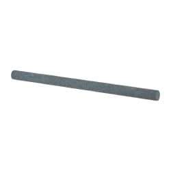 Value Collection - Round, Silicon Carbide, Toolroom Finishing Stick - 4" Long x 1/4" Wide, Medium Grade - Benchmark Tooling