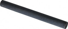 Value Collection - Round, Silicon Carbide, Toolroom Finishing Stick - 4" Long x 3/8" Wide, Medium Grade - Benchmark Tooling