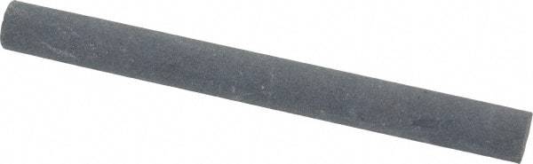 Value Collection - Round, Silicon Carbide, Toolroom Finishing Stick - 4" Long x 3/8" Wide, Fine Grade - Benchmark Tooling