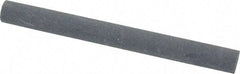 Value Collection - Round, Silicon Carbide, Toolroom Finishing Stick - 4" Long x 3/8" Wide, Fine Grade - Benchmark Tooling