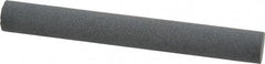 Value Collection - Round, Silicon Carbide, Toolroom Finishing Stick - 4" Long x 1/2" Wide, Fine Grade - Benchmark Tooling