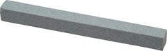Value Collection - Square, Aluminum Oxide, Toolroom Finishing Stick - 4" Long x 3/8" Wide x 3/8" Thick, Medium Grade - Benchmark Tooling