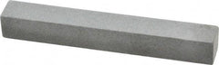 Value Collection - Square, Aluminum Oxide, Toolroom Finishing Stick - 4" Long x 1/2" Wide x 1/2" Thick, Medium Grade - Benchmark Tooling