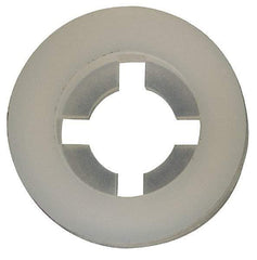 Made in USA - #6 Screw, 0.128" ID, Nylon Internal Tooth Lock Washer - 21/64" OD, Grade 6/6 - Benchmark Tooling
