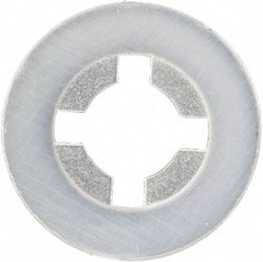 Made in USA - #8 Screw, 0.152" ID, Nylon Internal Tooth Lock Washer - 25/64" OD, Grade 6/6 - Benchmark Tooling