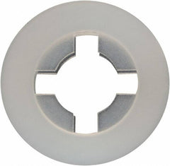 Made in USA - #10 Screw, 0.177" ID, Nylon Internal Tooth Lock Washer - 29/64" OD, Grade 6/6 - Benchmark Tooling