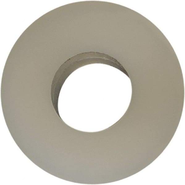 Made in USA - #6 Screw, Grade 6/6 Nylon Standard Flat Washer - 3.56mm ID x 5/16" OD, 1.57mm Thick - Benchmark Tooling