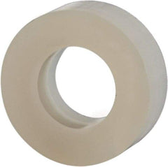 Made in USA - #10 Screw, Grade 6/6 Nylon Standard Flat Washer - 4.93mm ID x 3/8" OD, 3.18mm Thick - Benchmark Tooling