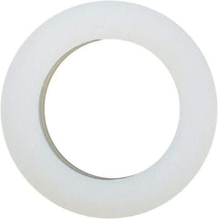Made in USA - 5/16" Screw, Grade 6/6 Nylon Standard Flat Washer - 8.05mm ID x 1/2" OD, 3.18mm Thick - Benchmark Tooling
