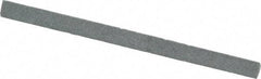 Value Collection - Three Square, Aluminum Oxide, Toolroom Finishing Stick - 4" Long x 1/4" Wide, Medium Grade - Benchmark Tooling