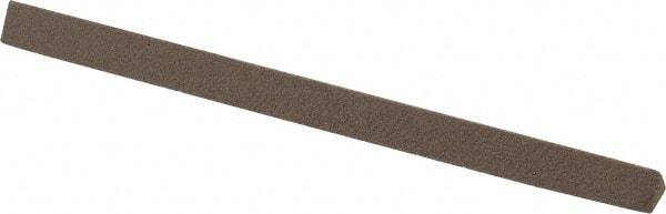 Value Collection - Three Square, Aluminum Oxide, Toolroom Finishing Stick - 4" Long x 1/4" Wide, Fine Grade - Benchmark Tooling