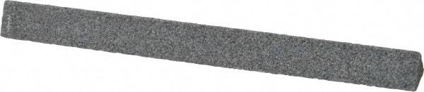 Value Collection - Three Square, Aluminum Oxide, Toolroom Finishing Stick - 4" Long x 3/8" Wide, Coarse Grade - Benchmark Tooling