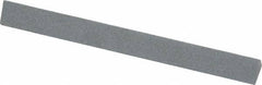 Value Collection - Three Square, Aluminum Oxide, Toolroom Finishing Stick - 4" Long x 3/8" Wide, Medium Grade - Benchmark Tooling