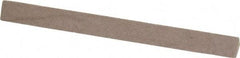 Value Collection - Three Square, Aluminum Oxide, Toolroom Finishing Stick - 4" Long x 3/8" Wide, Fine Grade - Benchmark Tooling