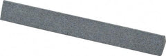 Value Collection - Three Square, Aluminum Oxide, Toolroom Finishing Stick - 4" Long x 1/2" Wide, Coarse Grade - Benchmark Tooling