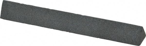 Value Collection - Three Square, Aluminum Oxide, Toolroom Finishing Stick - 4" Long x 1/2" Wide, Medium Grade - Benchmark Tooling